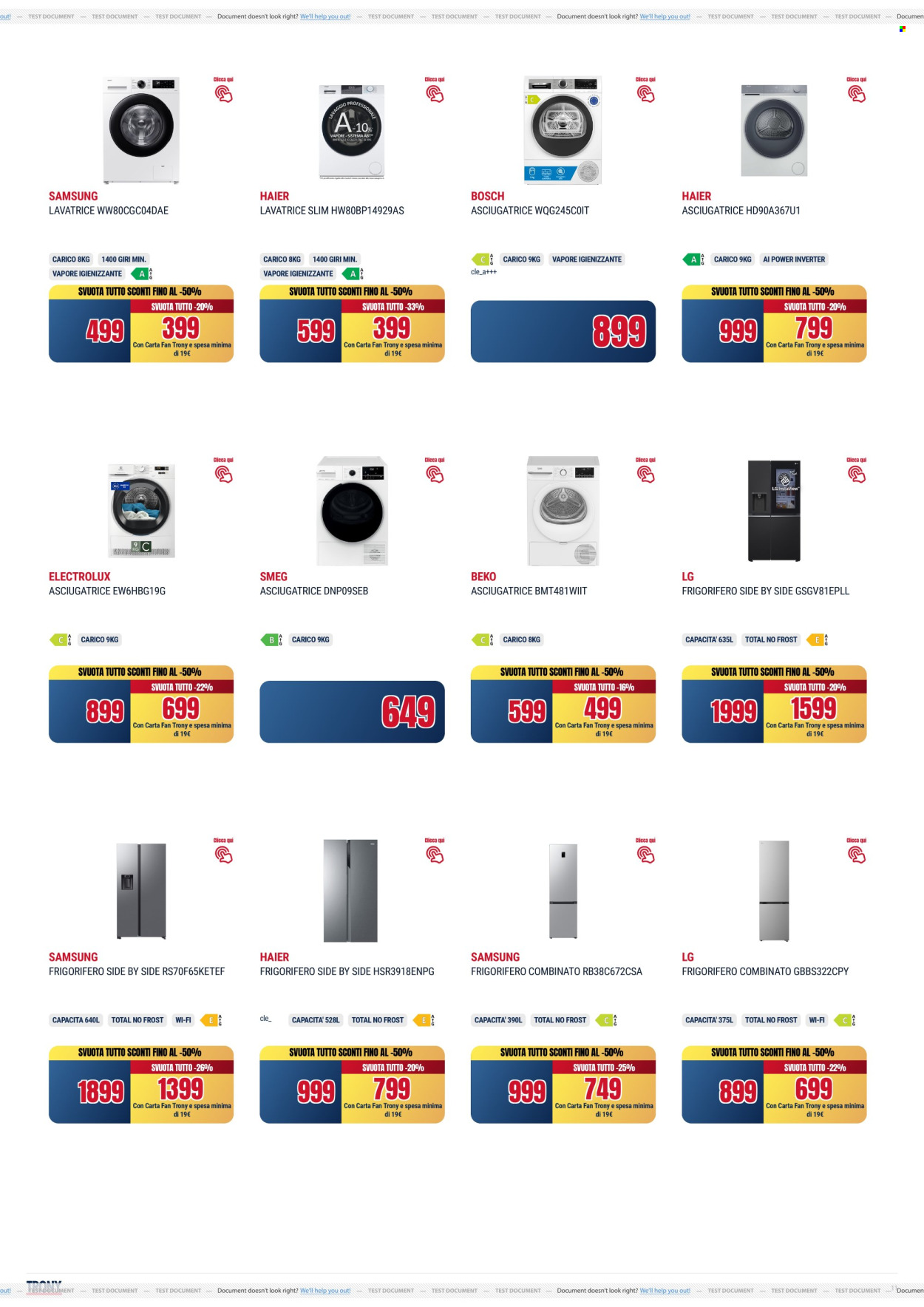 Volantino Trony - 15/1/2026 - 4/2/2026. Pagina 11