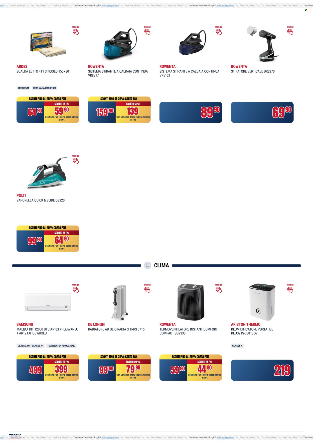 Volantino Trony - 15/1/2026 - 4/2/2026. Pagina 17