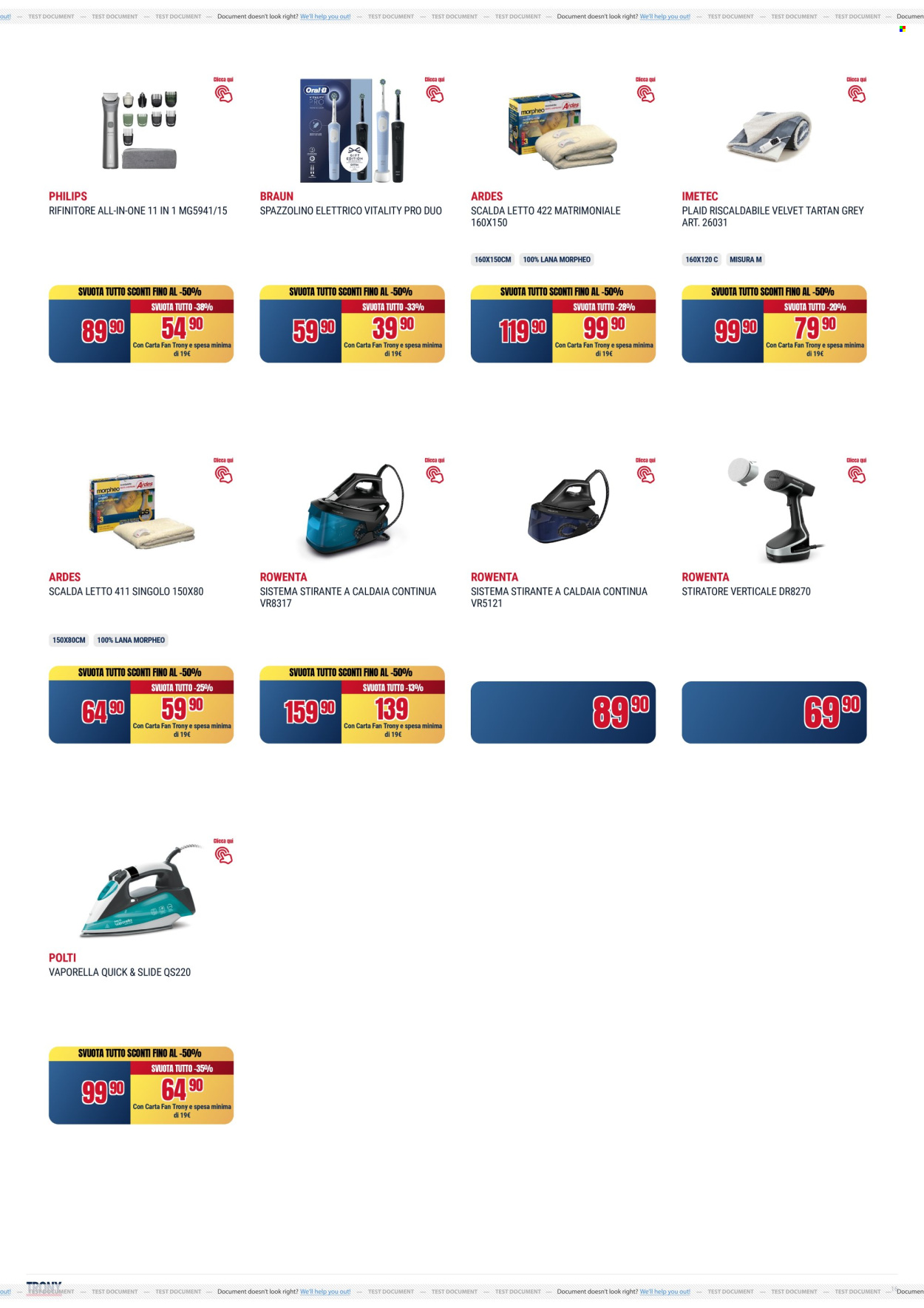 Volantino Trony - 15/1/2026 - 4/2/2026. Pagina 16