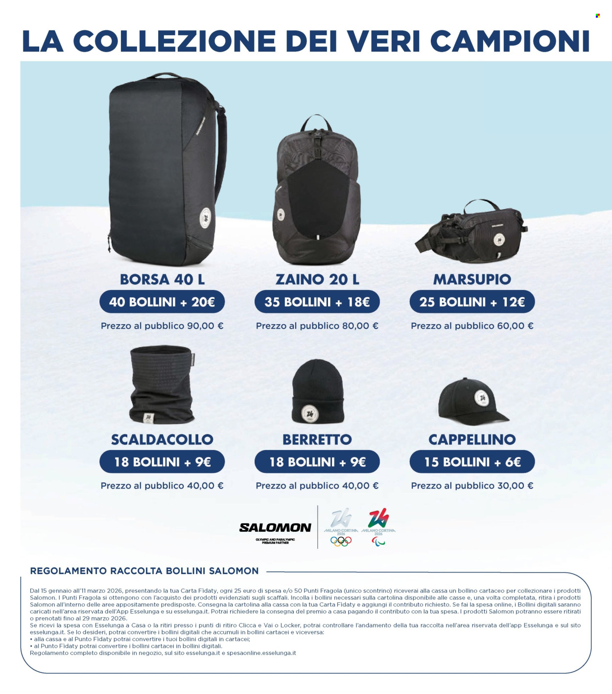 Volantino Esselunga - 15/1/2026 - 11/3/2026. Pagina 4