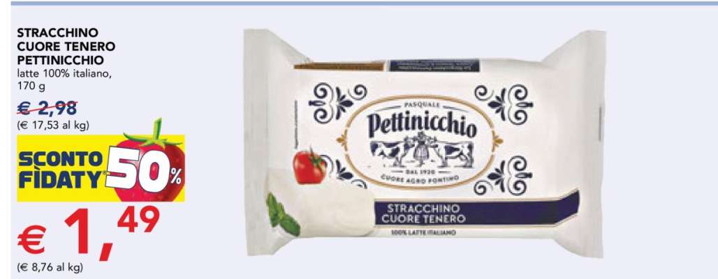 STRACCHINO CUORE TENERO PETTINICCHIO