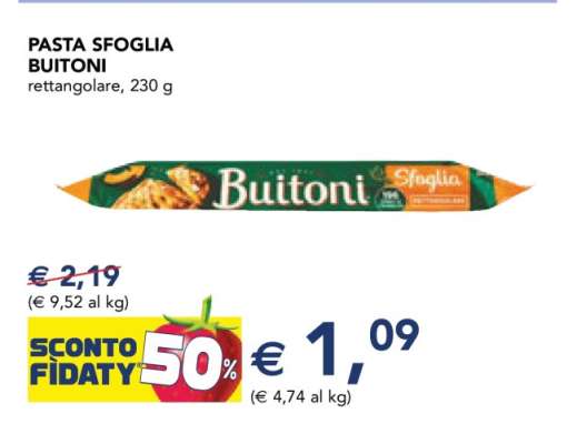 Pasta Sfoglia Buitoni
