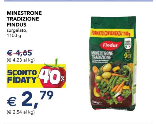MINESTRONE TRADIZIONE FINDUS