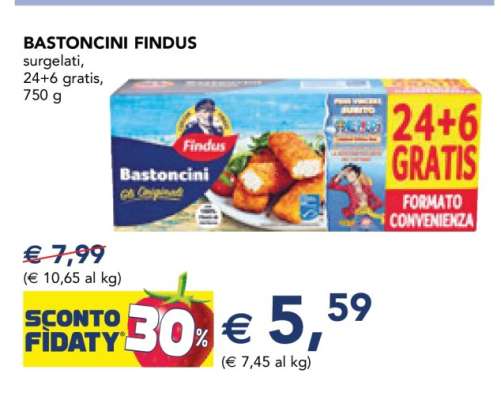 BASTONCINI FINDUS