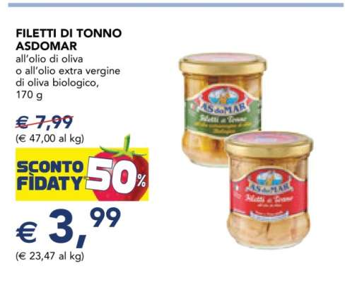 Filetti di Tonno ASDOMAR