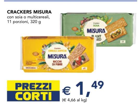 CRACKERS MISURA