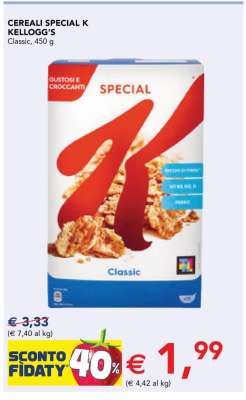 Cereali Special K Kellogg's