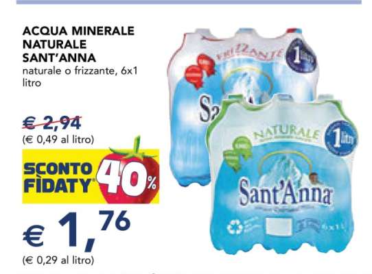 Acqua Minerale Naturale Sant'Anna