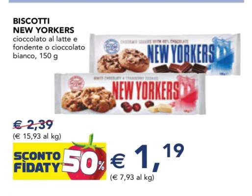 BISCOTTI NEW YORKERS