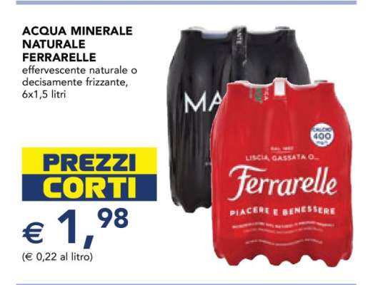 Acqua Minerale Naturale Ferrarelle
