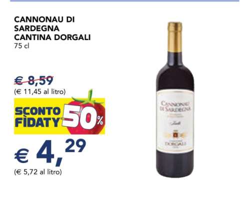 Cannonau di Sardegna Cantina Dorgali