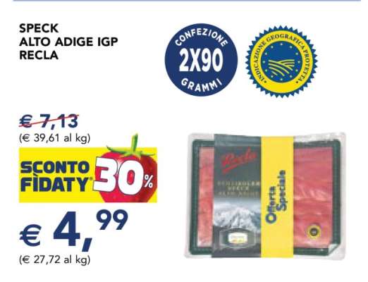 Speck Alto Adige IGP Recla