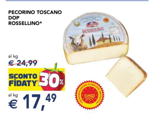 Pecorino Toscano DOP Rossellino