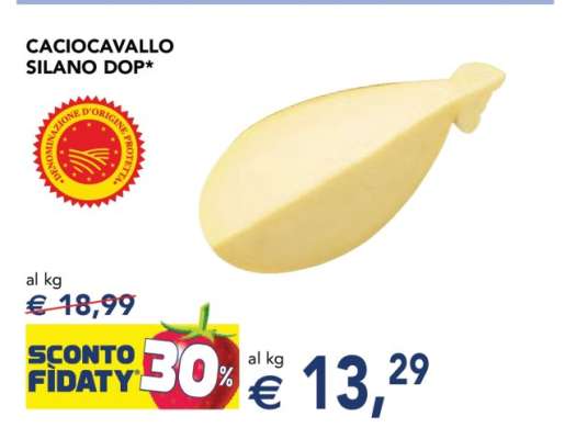Caciocavallo Silano DOP