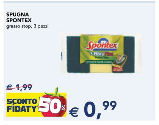 SPUGNA SPONTEX