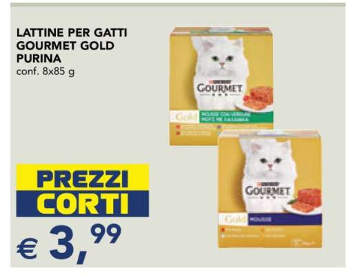 Lattine per Gatti Gourmet Gold Purina