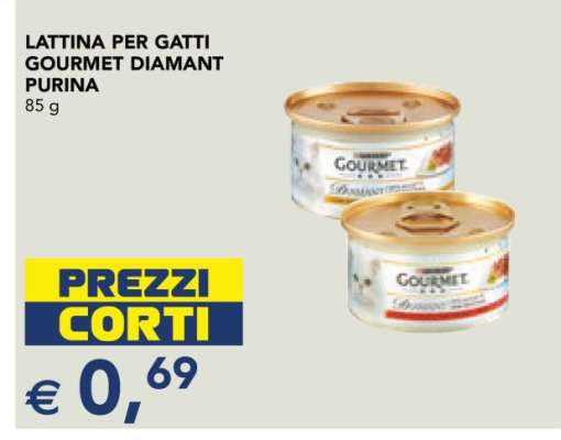 Lattina per Gatti Gourmet Diamant Purina