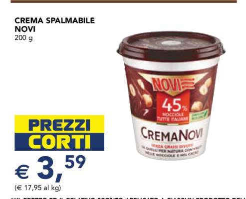 Crema Spalmabile Novi