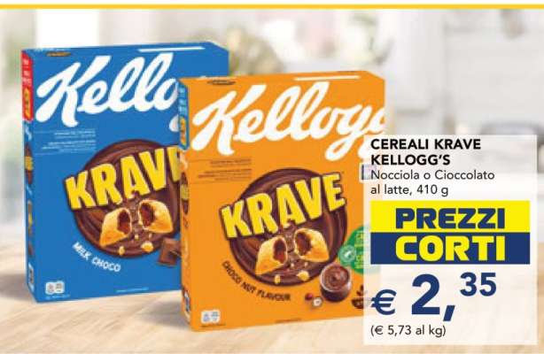 Cereali Krave Kellogg's