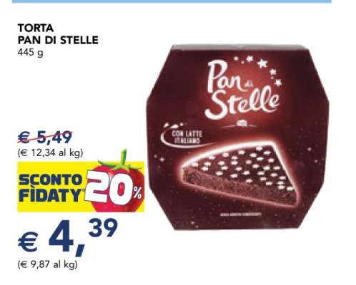 TORTA PAN DI STELLE