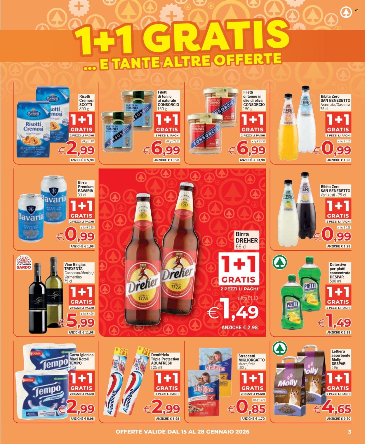 Volantino Eurospar - 15/1/2026 - 28/1/2026. Pagina 3
