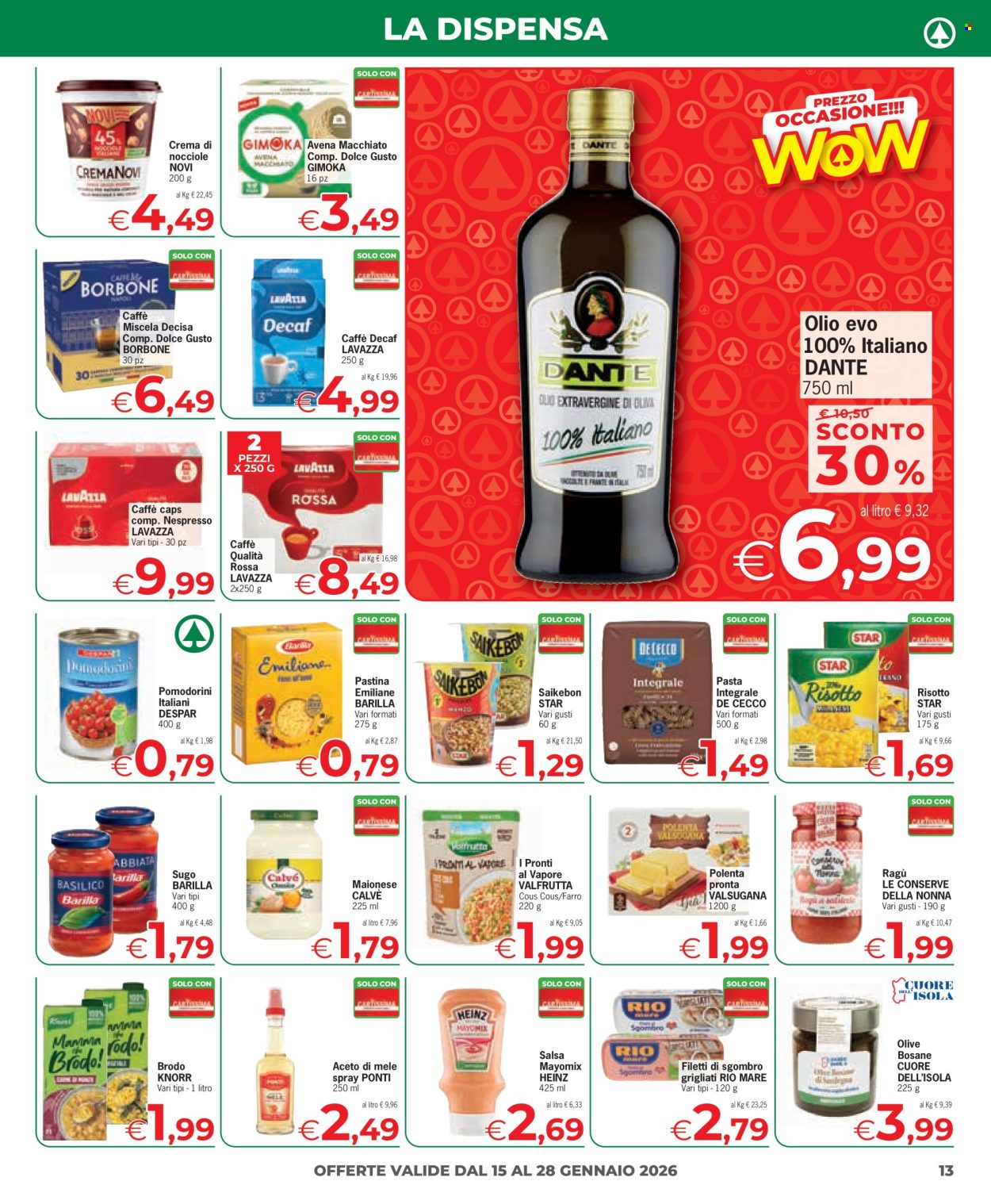 Volantino Eurospar - 15/1/2026 - 28/1/2026. Pagina 13