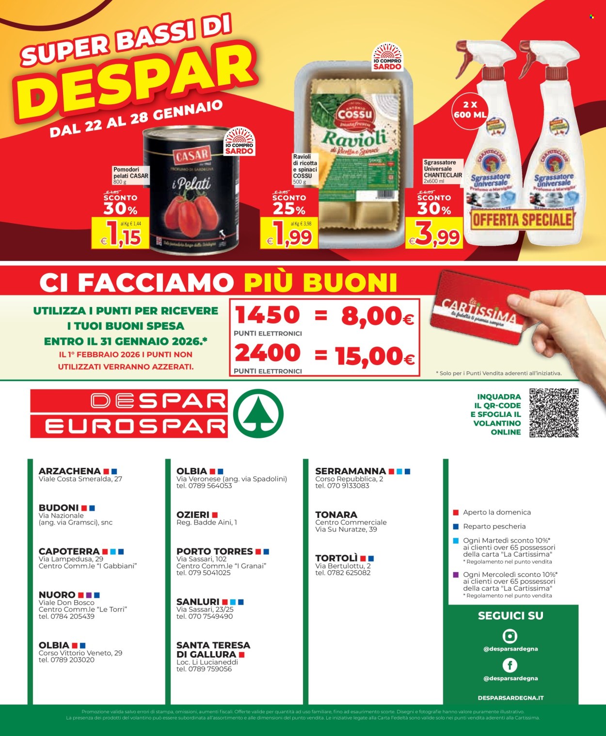 Volantino Eurospar - 15/1/2026 - 28/1/2026. Pagina 20