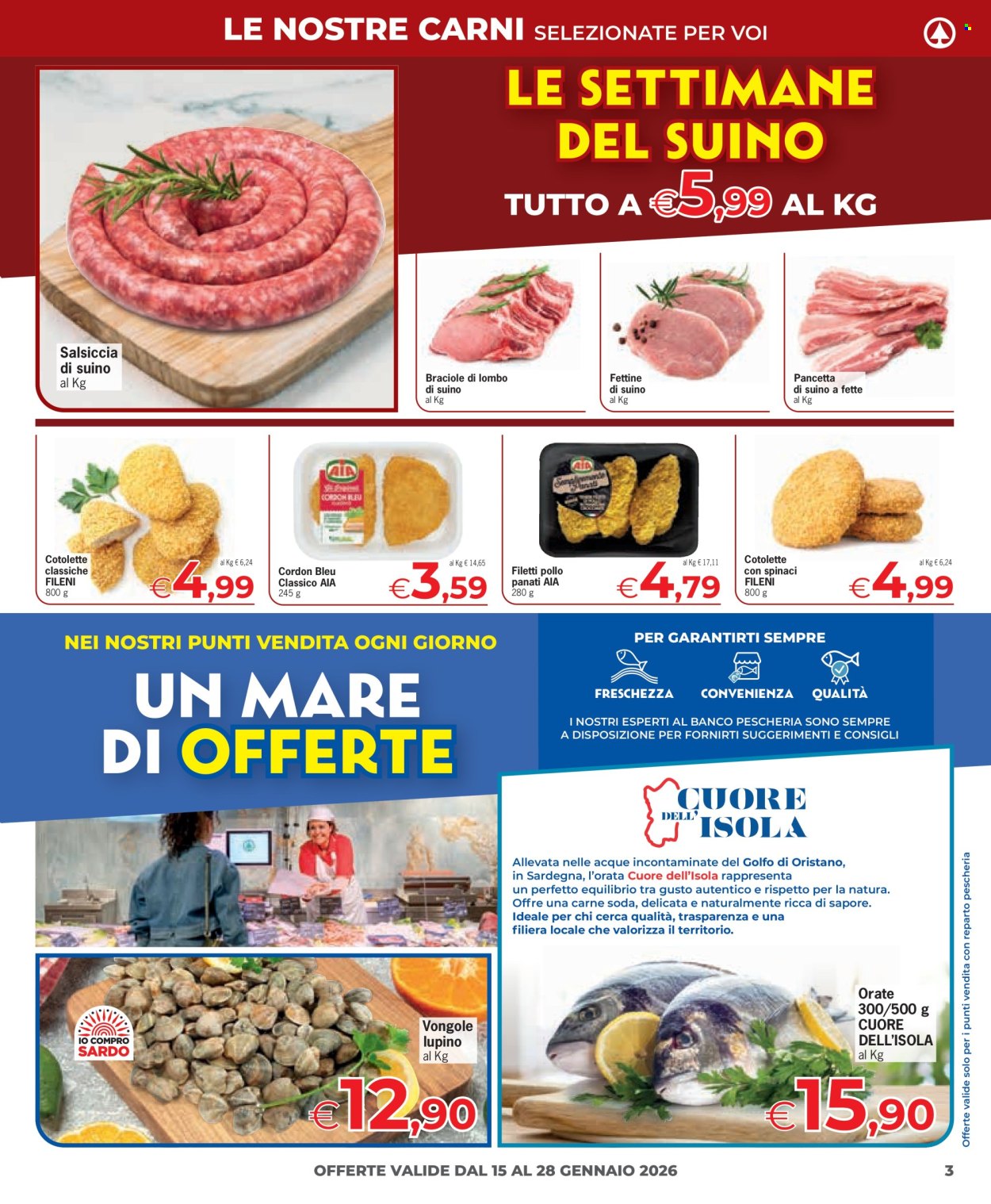 Volantino Eurospar - 15/1/2026 - 28/1/2026. Pagina 3