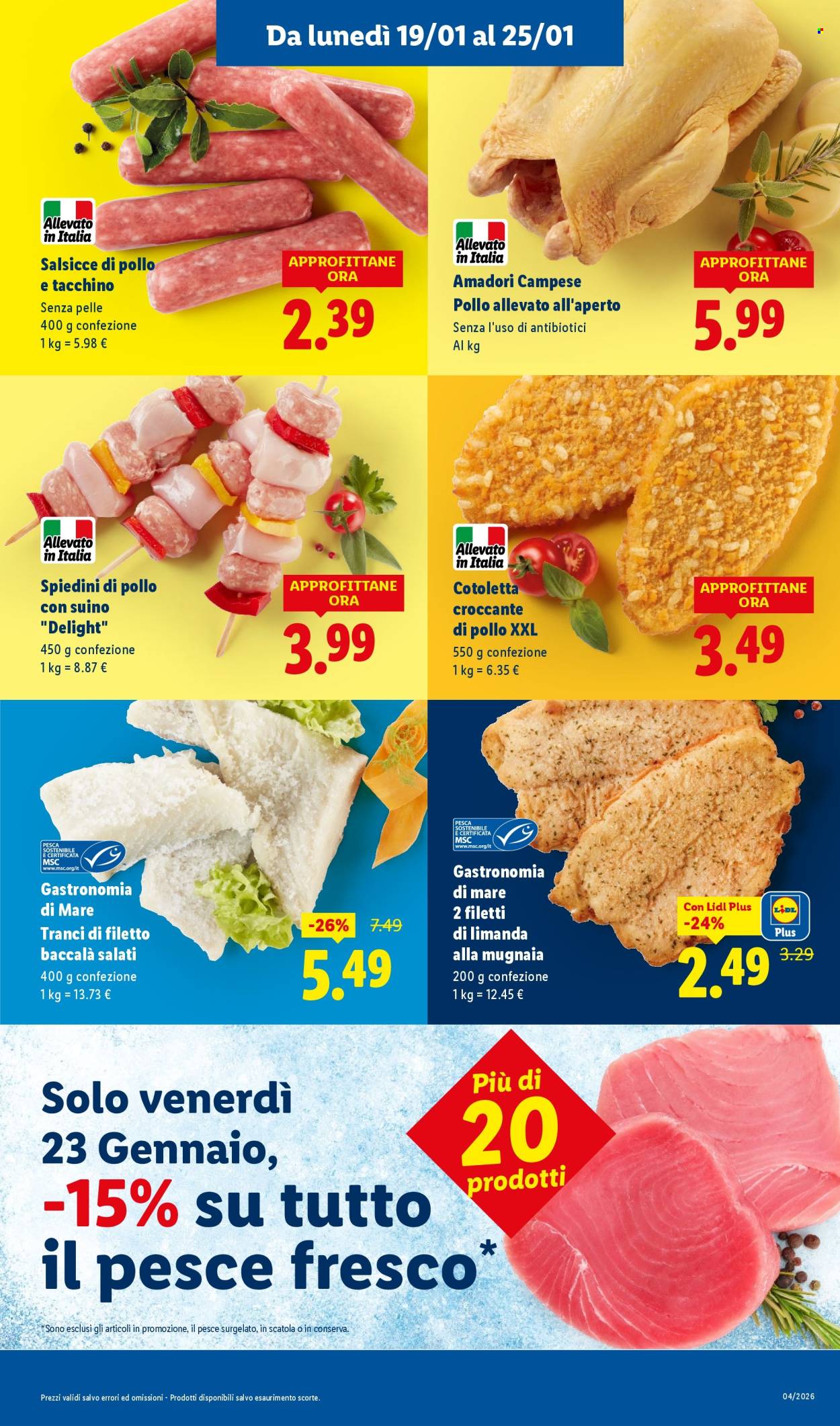 Volantino Lidl - 19/1/2026 - 25/1/2026. Pagina 5