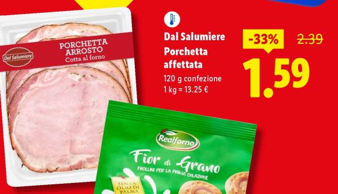 Dal Salumiere Porchetta affettata
