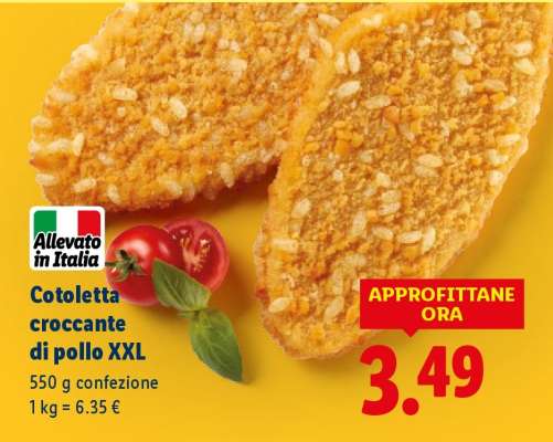 Cotoletta croccante di pollo XXL