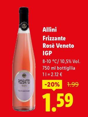 Allini Frizzante rosè Veneto IGP