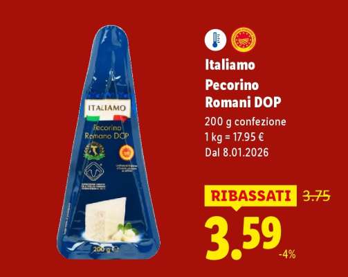 Italiamo Pecorino Romani DOP