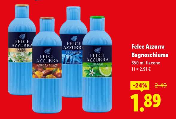 Felce Azzurra Bagnoschiuma