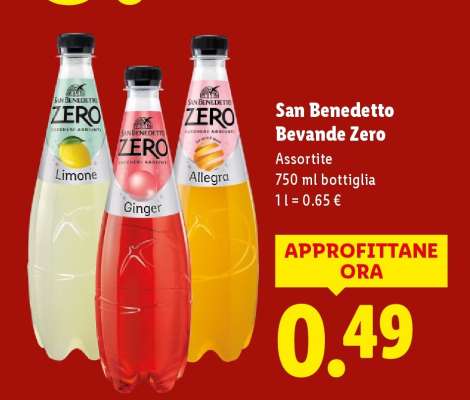 San Benedetto Bevande Zero