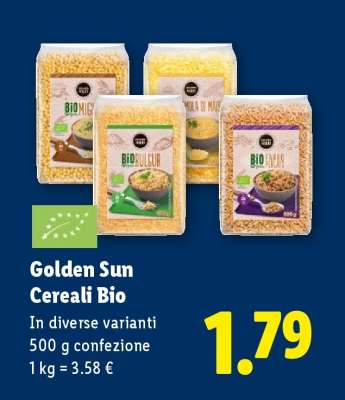 Golden Sun Cereali bio