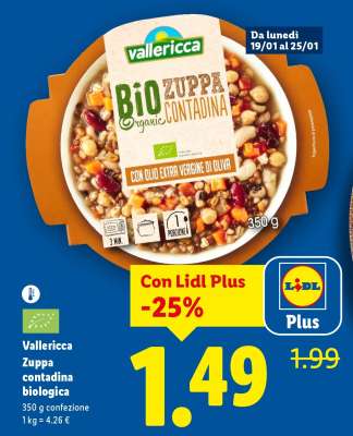 Vallericca Zuppa contadina biologica