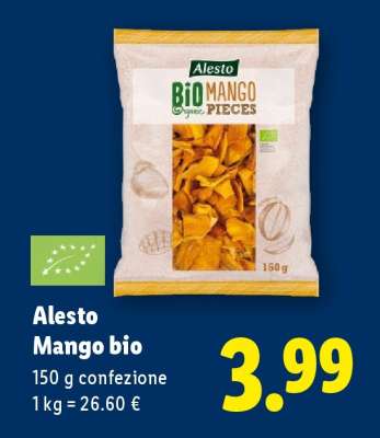 Alesto Mango Bio