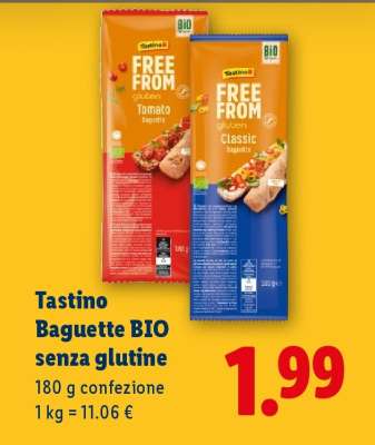 Tastino Baguette BIO senza glutine