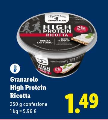 Granarolo High Protein ricotta