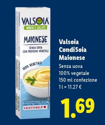 Valsoia CondiSoia Maionese