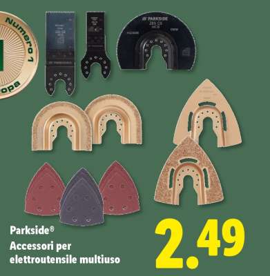 Parkside® Accessori per elettro utensile multiuso