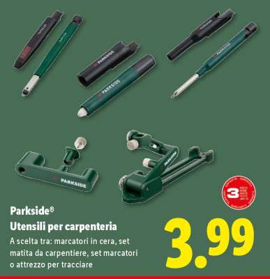 Parkside® Utensili per carpenteria