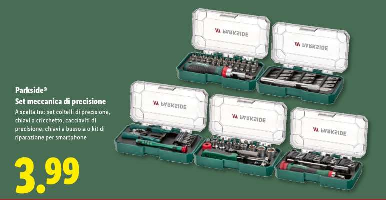 Parkside® Set meccanica di precisione