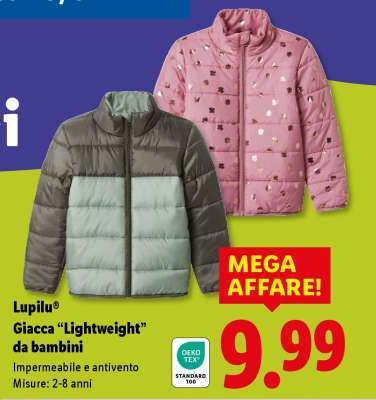 Lupilu® Giacca “Lightweight” da bambini