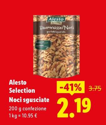 Alesto Selection Noci sgusciate