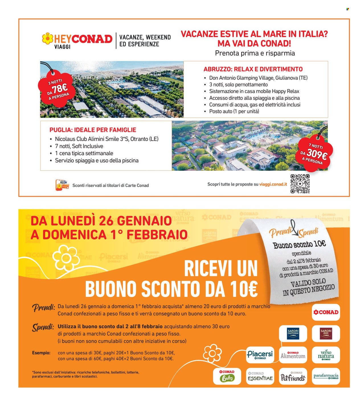 Volantino Spazio Conad - 16/1/2026 - 29/1/2026. Pagina 38