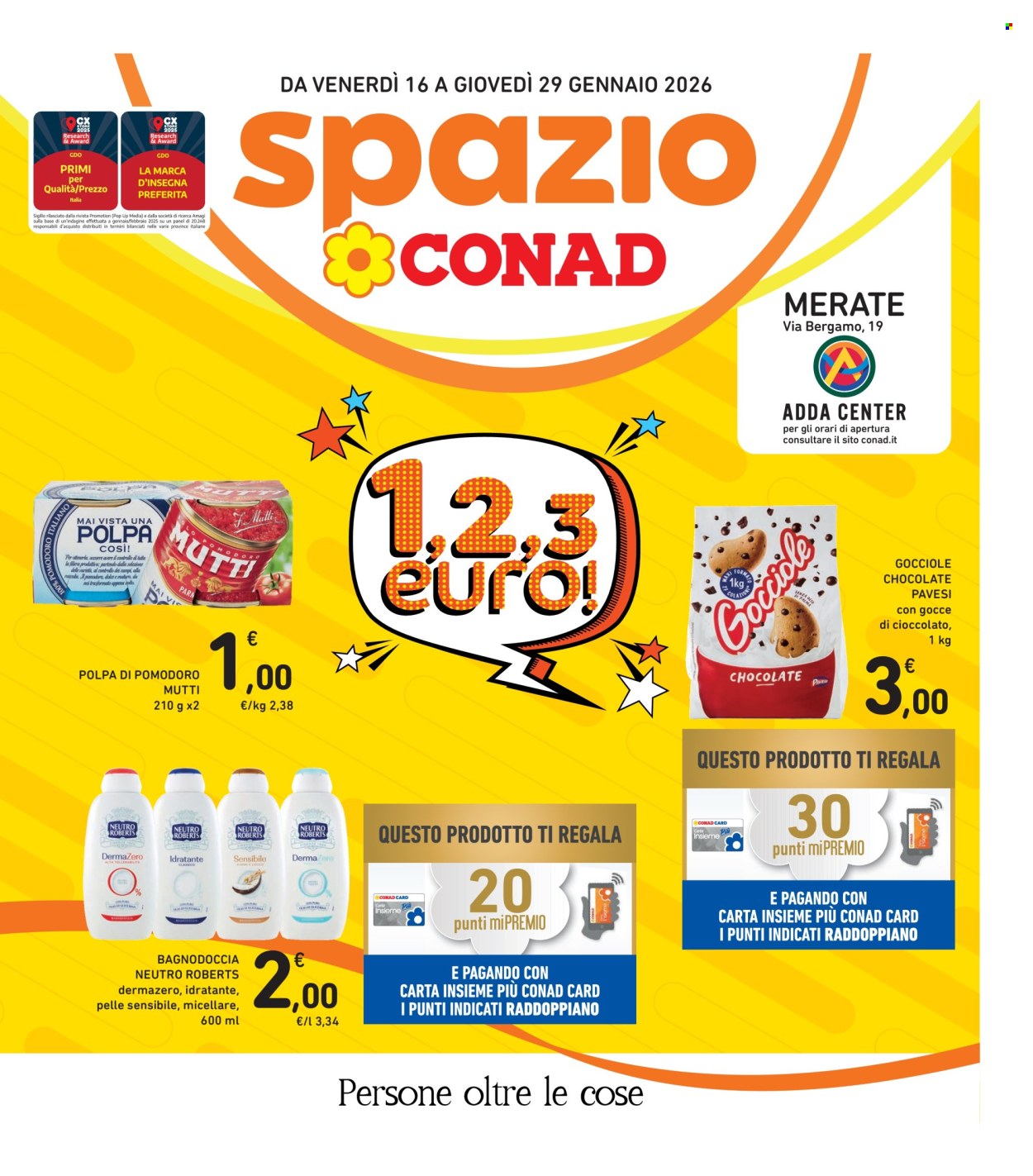 Volantino Spazio Conad - 16/1/2026 - 29/1/2026. Pagina 1