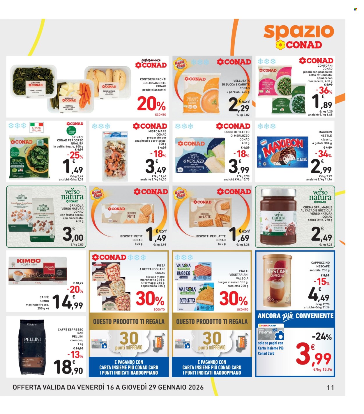 Volantino Spazio Conad - 16/1/2026 - 29/1/2026. Pagina 11