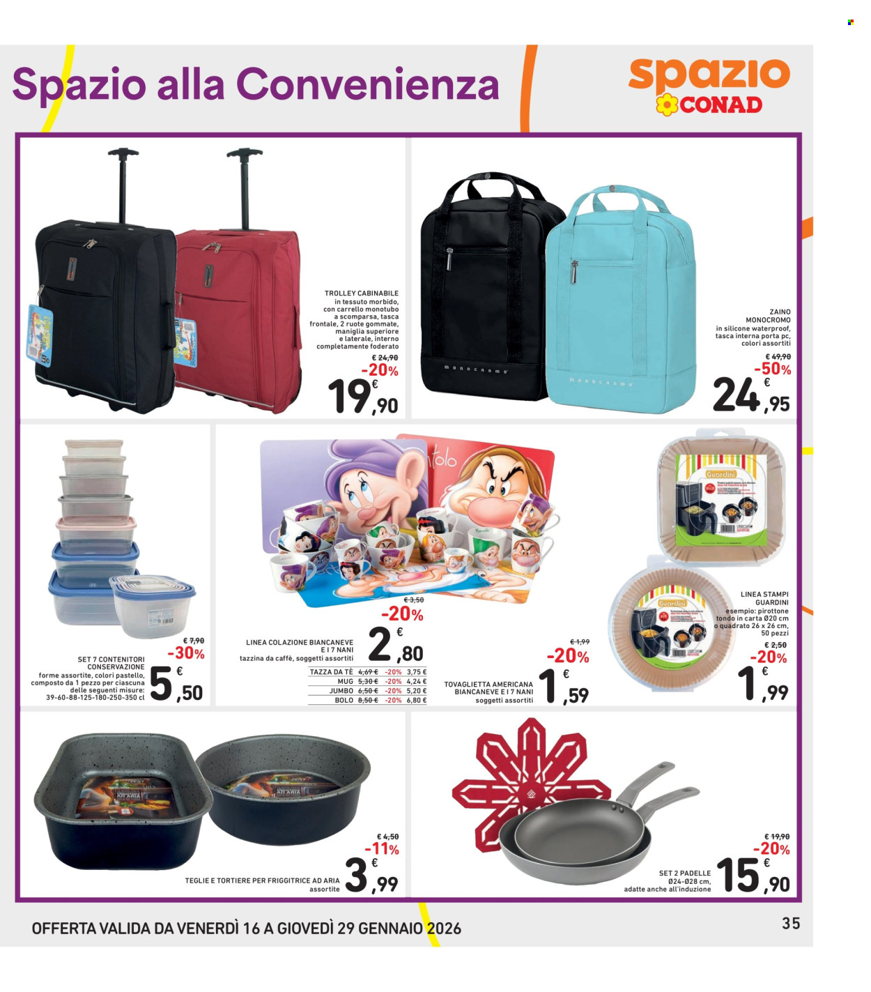 Volantino Spazio Conad - 16/1/2026 - 29/1/2026. Pagina 35